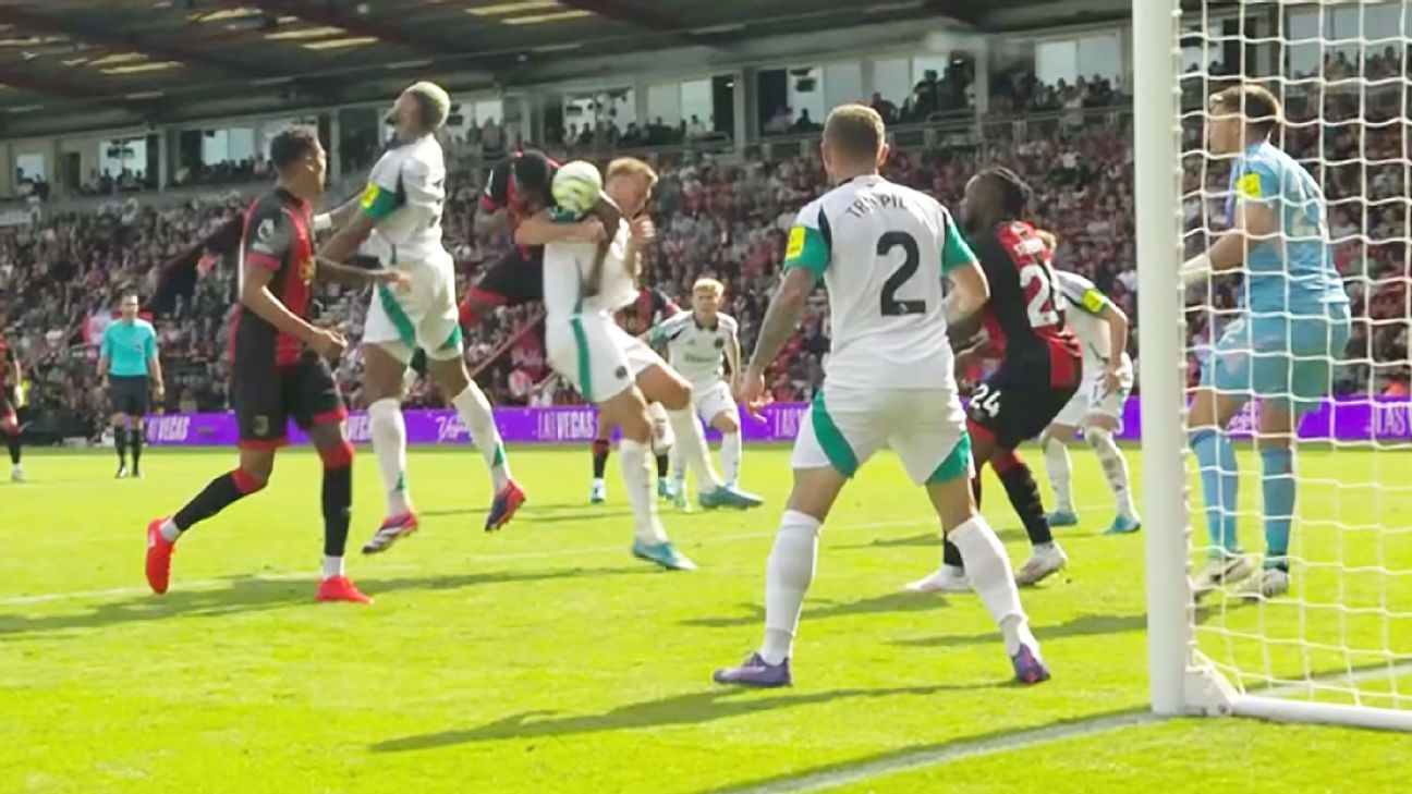 The VAR Review: Bournemouth handball 'goal,' Joelinton red