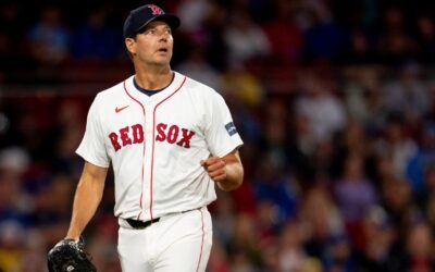 Rich Hill pitches for Red Sox in 20th major league season