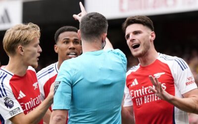 Rice red card sets Arsenal back despite busy transfer window