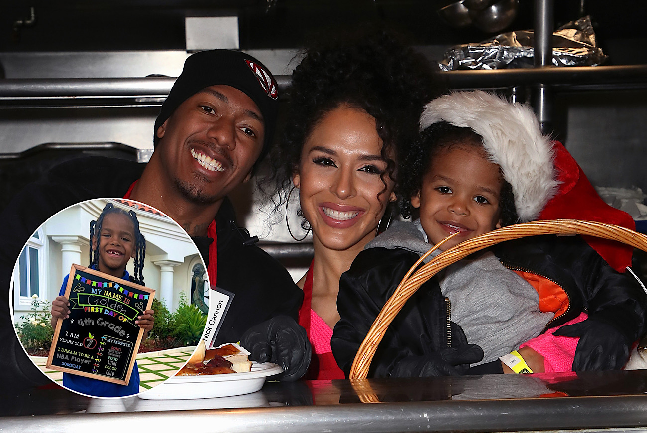 Nick Cannon And Brittany Bell’s Son Golden Sagon Enters 4th Grade At 7 Years Old