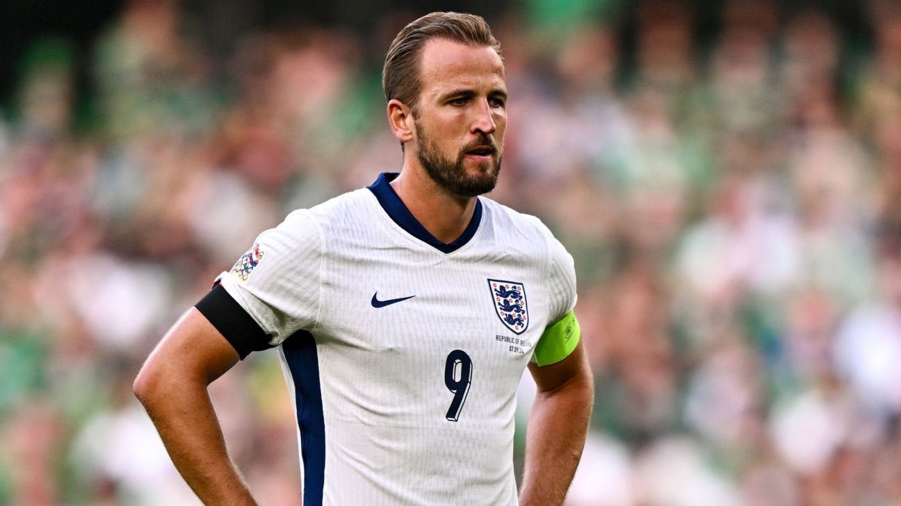 England's Harry Kane aiming to match Cristiano Ronaldo longevity