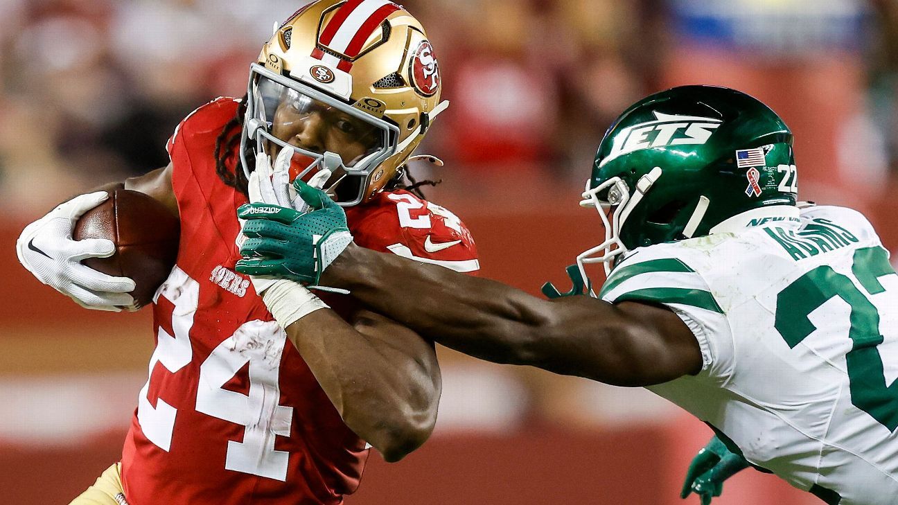 Jordan Mason stars as San Francisco 49ers open with MNF win