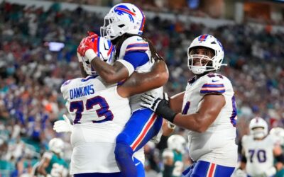 Buffalo Bills overwhelm Dolphins for fifth consecutive win over Miami