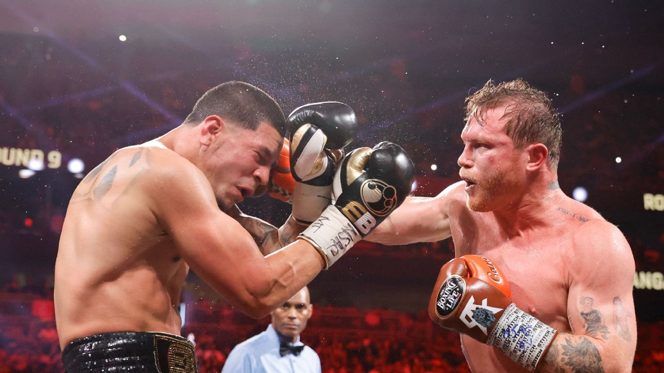 Canelo Alvarez dominates, defeats Edgar Berlanga to retain titles