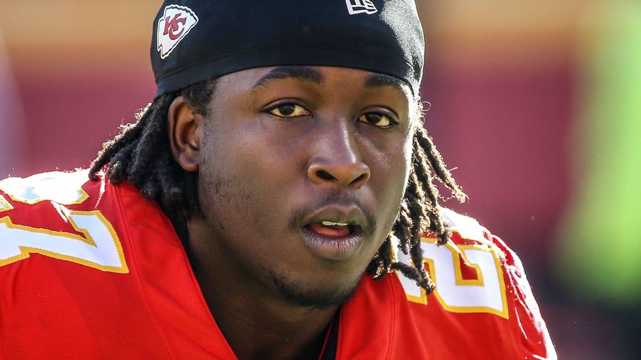 Chiefs say Kareem Hunt has matured since '18 shoving incident