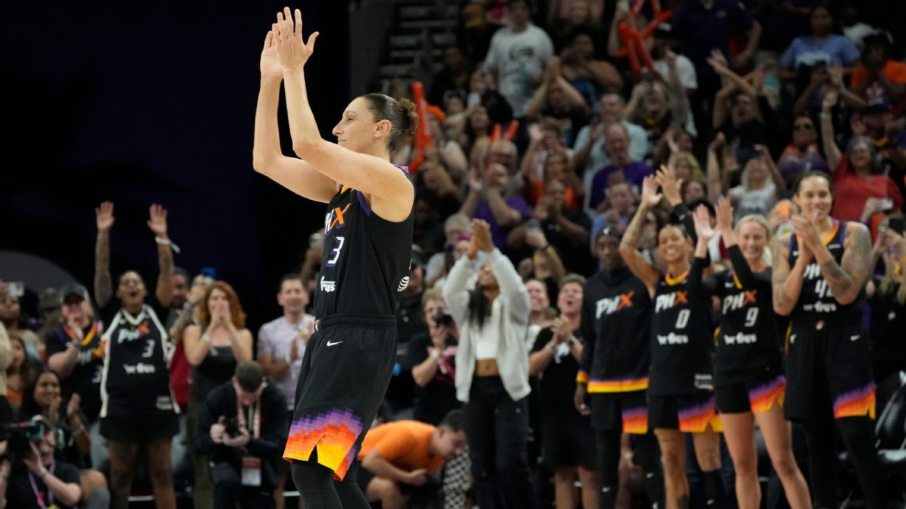 Mercury's Diana Taurasi emotional in possible final home game