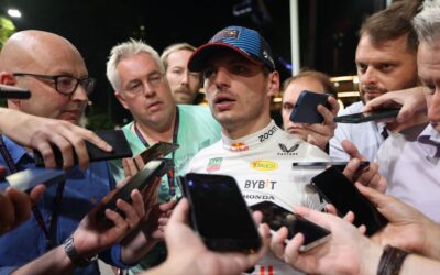 Singapore GP: Max Verstappen snubs press in FIA protest