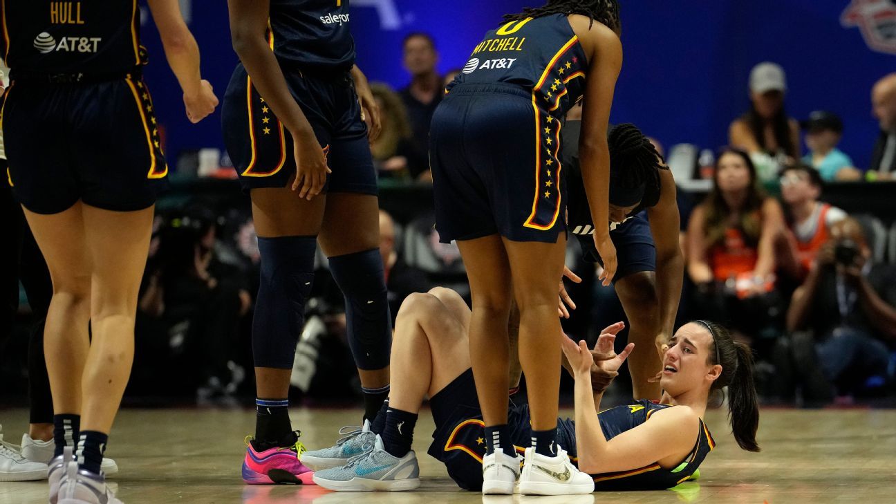 connecticut sun shut down caitlin clark and indiana fever to open WNBA playoffs