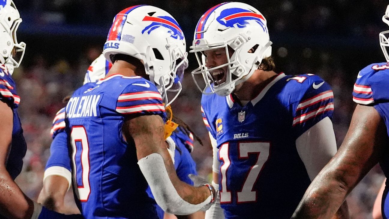 Josh Allen nearly flawless as Bills rout listless Jaguars