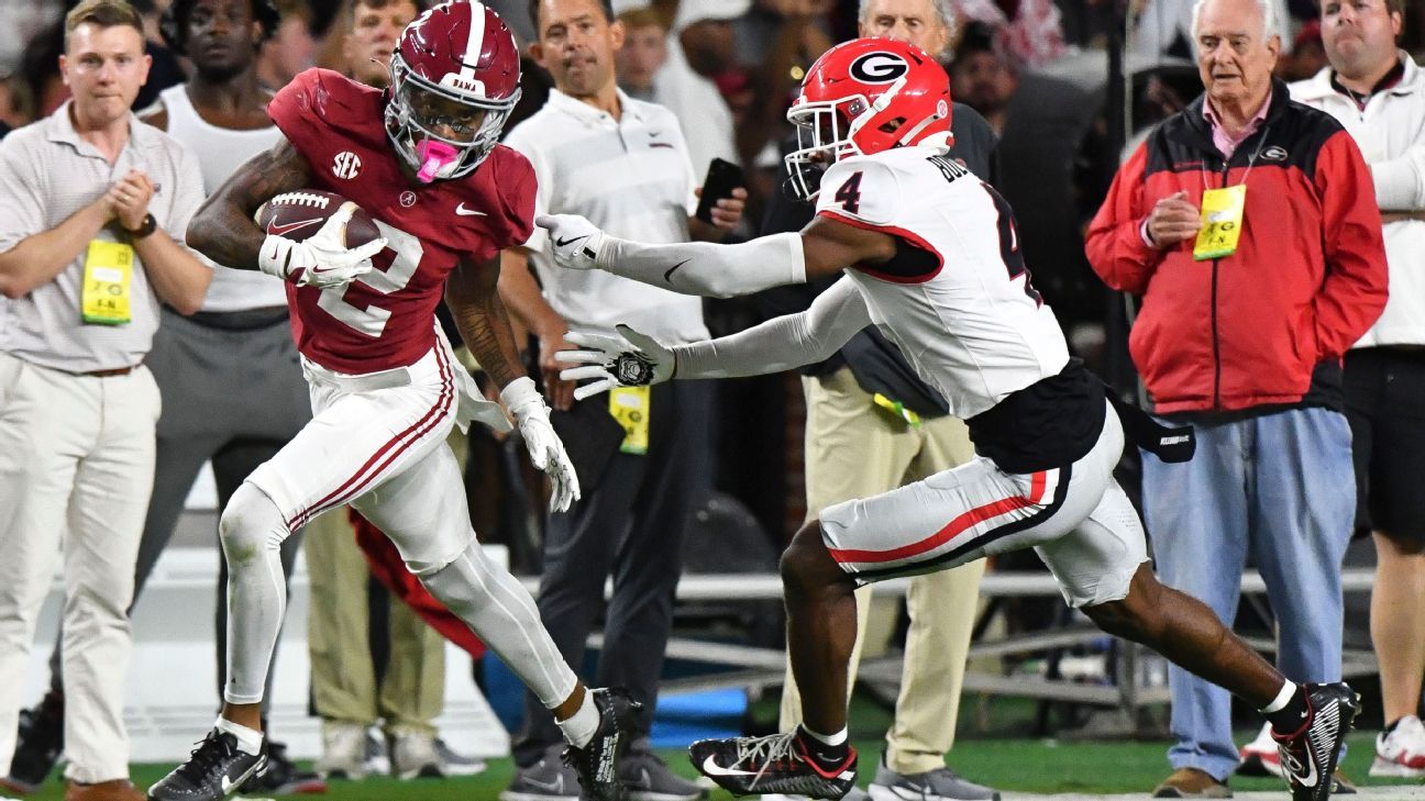 Ryan Williams saves Alabama with dramatic TD catch vs. Georgia