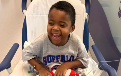 A five-year-old boy recieved a life saving transplant from his former preschool teacher