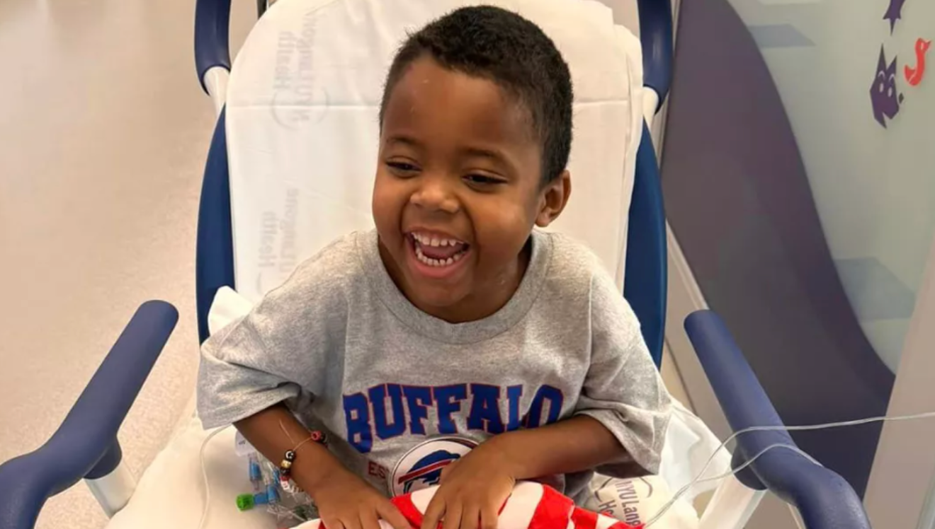 A five-year-old boy recieved a life saving transplant from his former preschool teacher