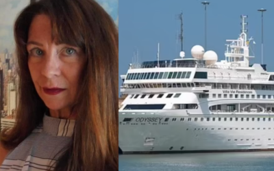 Florida resident Jenny Phenix was banned from a three-year cruise ater expressing concerns in a WhatsApp group chat