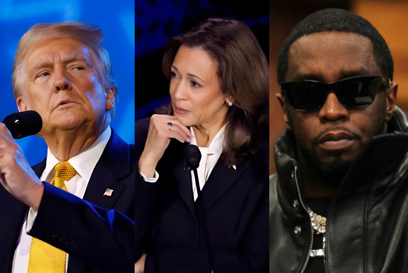 Donald Trump Shares Fake Photo Of Kamala • Hollywood Unlocked