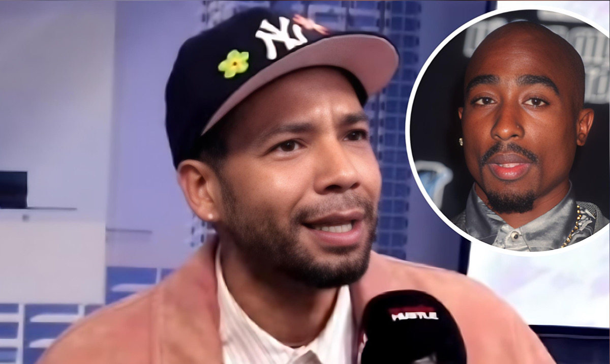 Jussie Smollett talking about Tupac