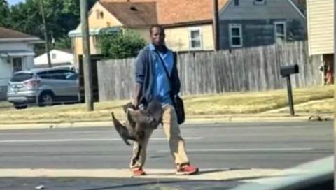 Ohio Division of Wildlife Reveal Truth Behind Man Holding Two Geese Photo • Hollywood Unlocked