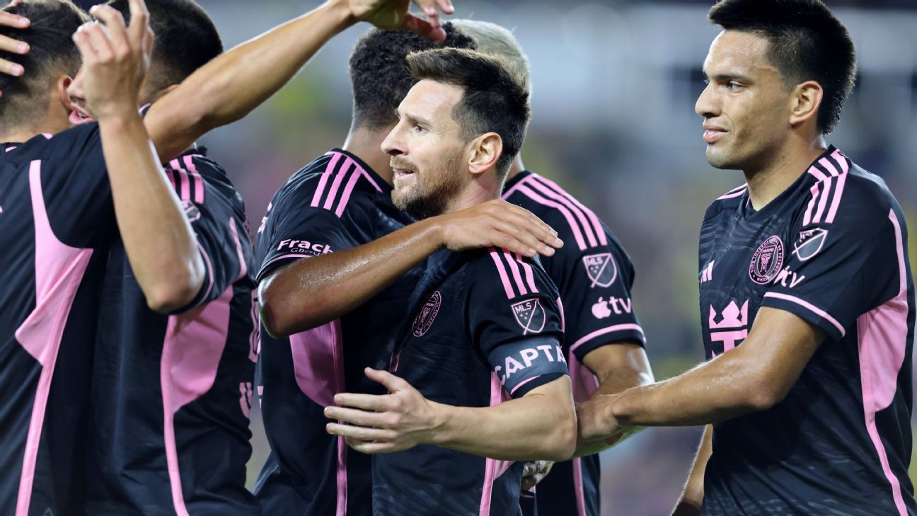 Lionel Messi goals help Inter Miami clinch Supporters' Shield