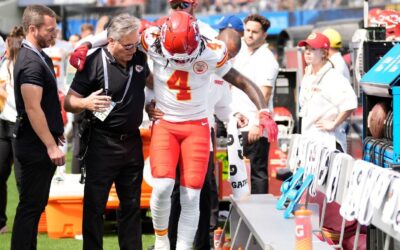 Source - Chiefs more optimistic on severity of WR Rice's injury