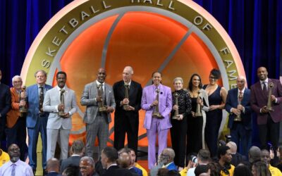 Top moments from the 2024 Basketball Hall of Fame ceremony