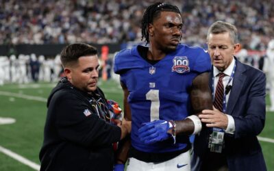Giants WR Malik Nabers, now healthy, calls concussion 'scary'