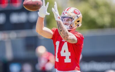 Ricky Pearsall cleared to play for 49ers, Jauan Jennings out