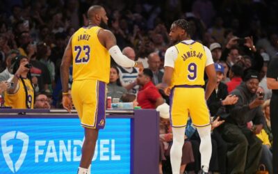Seven LeBron-Bronny moments from Lakers preseason that led to NBA history