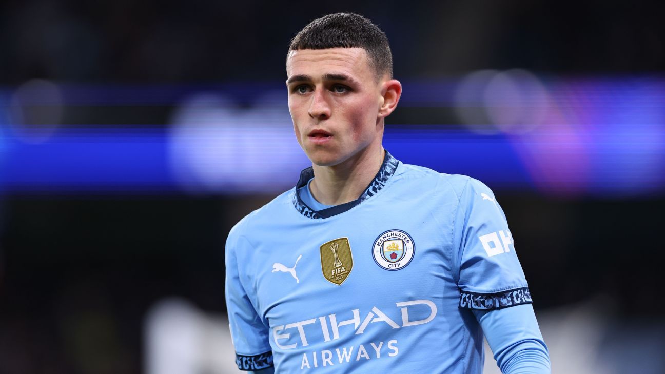 Phil Foden: Man City star still recovering from 'burnout'