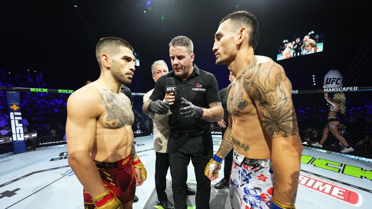 UFC 308 live updates: Ilia Topuria knocks out Max Holloway to retain title