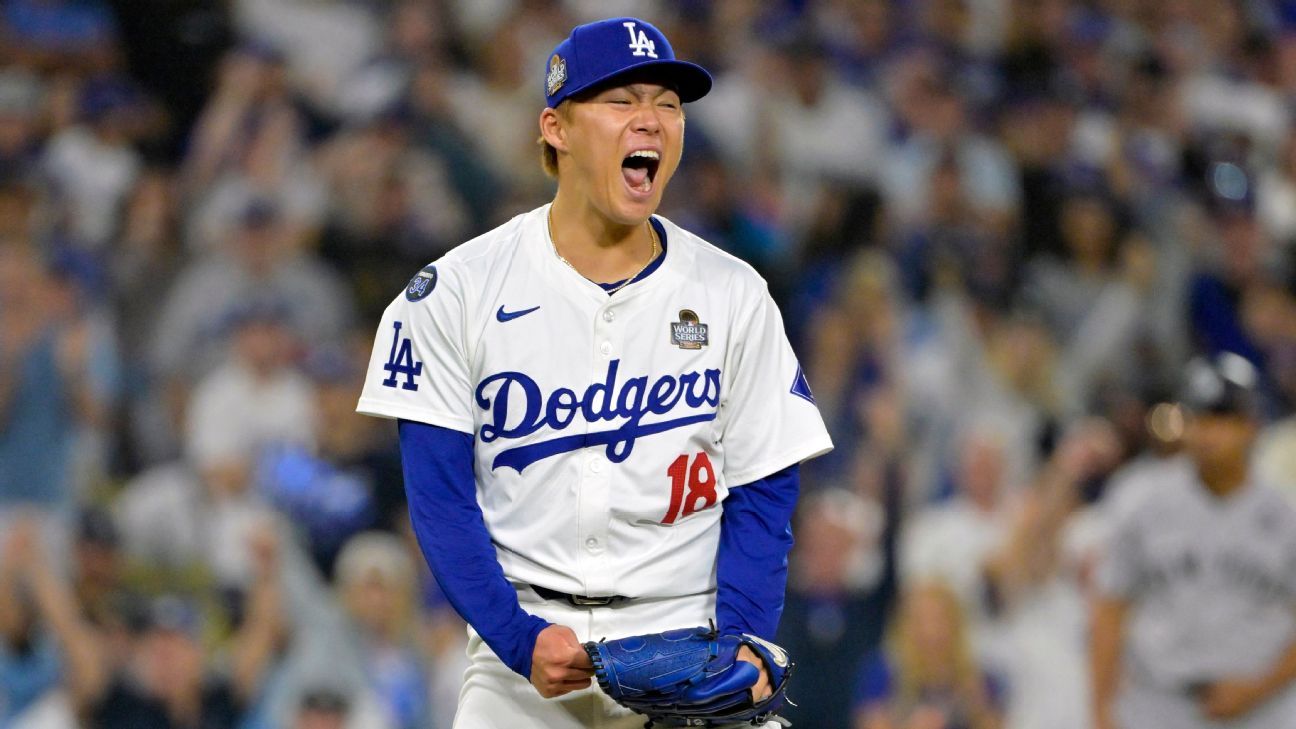 Dodgers take 2-0 World Series lead behind Yamamoto's Game 2 gem