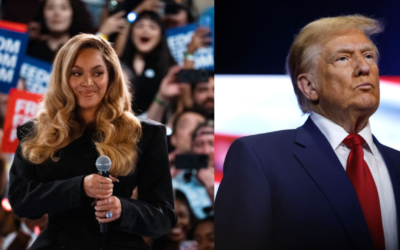 Donald Trump Repeats Claims Beyonce Was Booed For Not Singing At Harris Rally