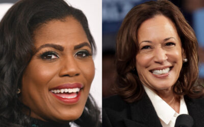 Omarosa and Kamala Harris