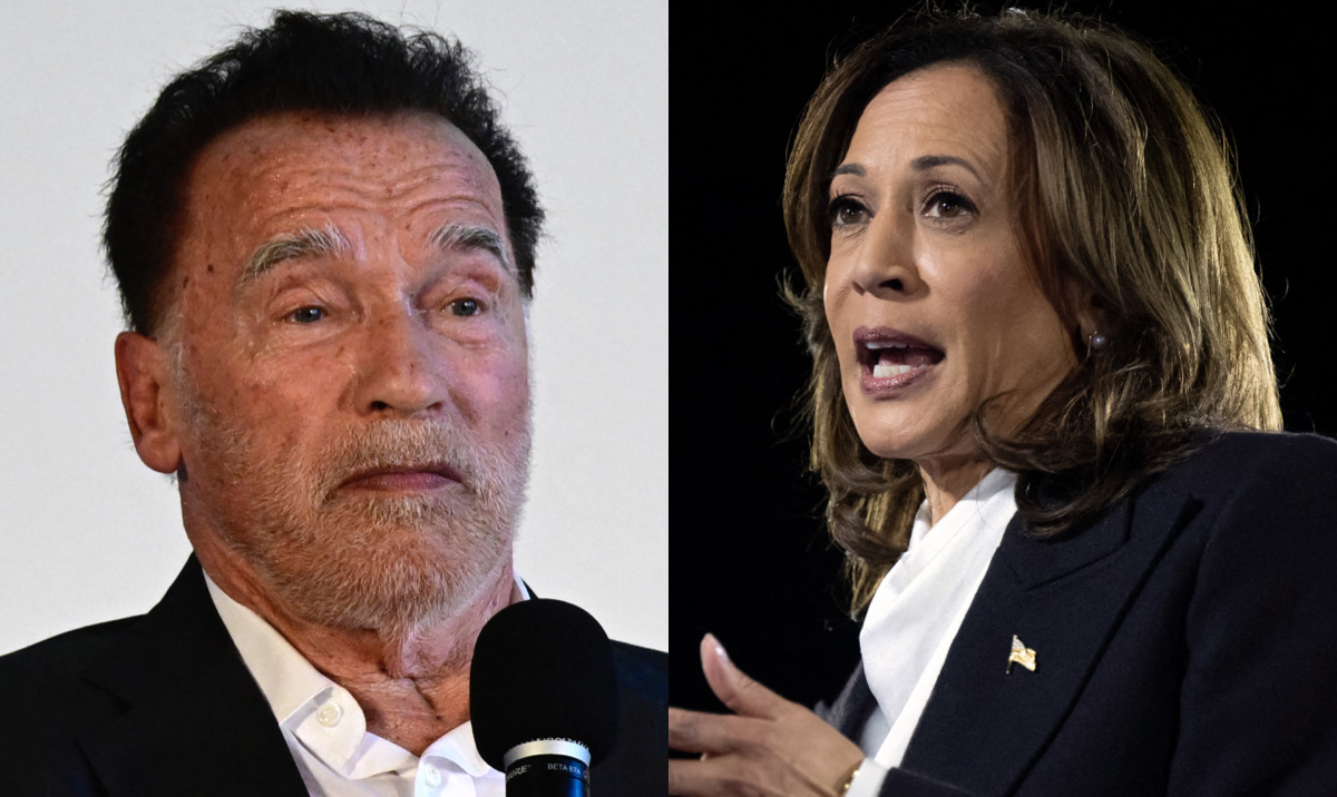 Arnold Schwarzenegger Endorses Kamala Harris Despite Not Liking “Either Party Right Now”