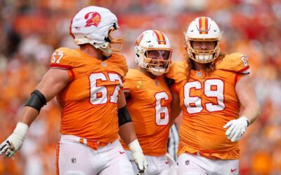 Buccaneers, Mayfield being tested after loss of Godwin, Evans