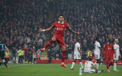 Liverpool boss Slot gushes over hat-trick hero Díaz