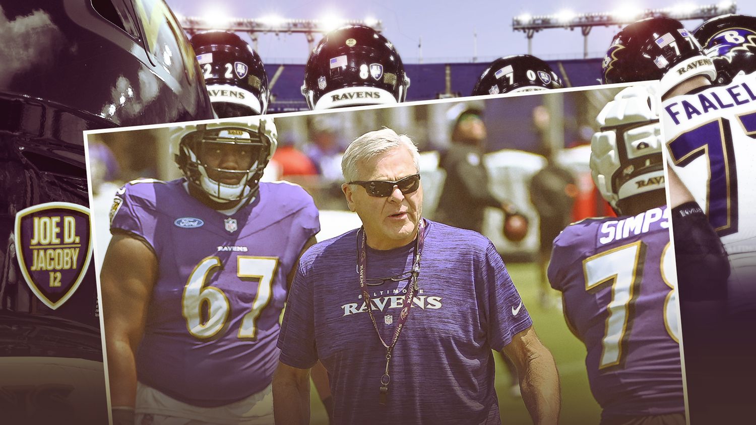 The sentimental meaning behind Ravens 'Joe D' helmet stickers