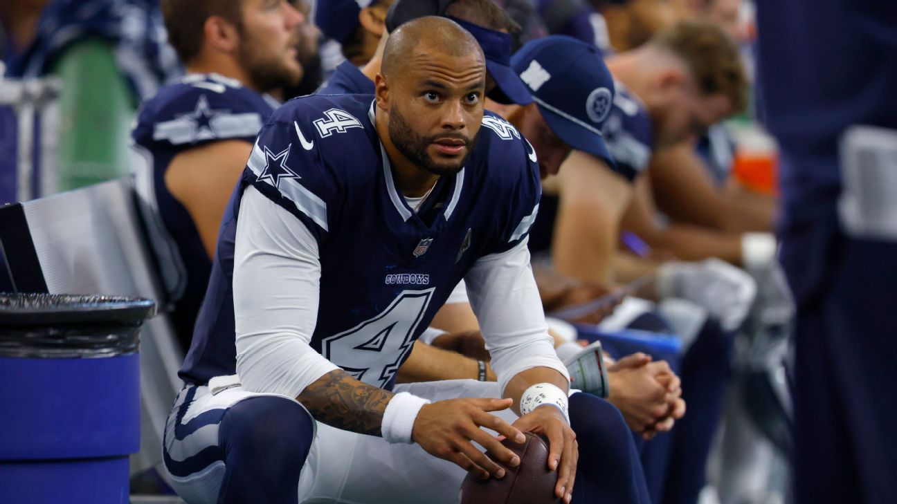 Cowboys to put QB Dak Prescott on IR for hamstring injury