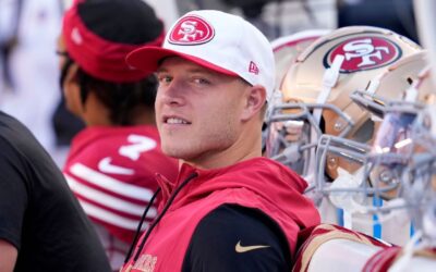 49ers' McCaffrey feels 'great,' happy 'tough' time away over