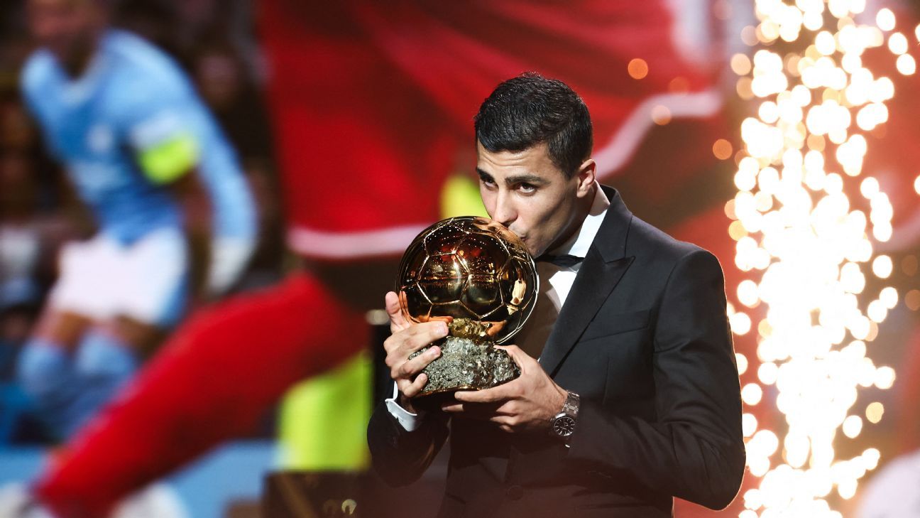 Ballon d'Or: Report shows margin of Rodri win over Vinícius