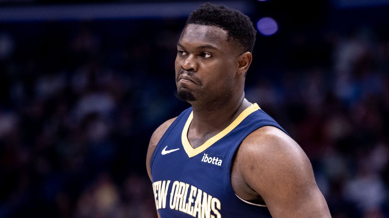 Pelicans' Zion Williamson (hamstring strain) out indefinitely