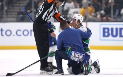 Canucks' Brock Boeser out indefinitely after illegal hit