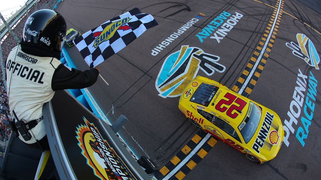 Joey Logano wins third NASCAR Cup Series title