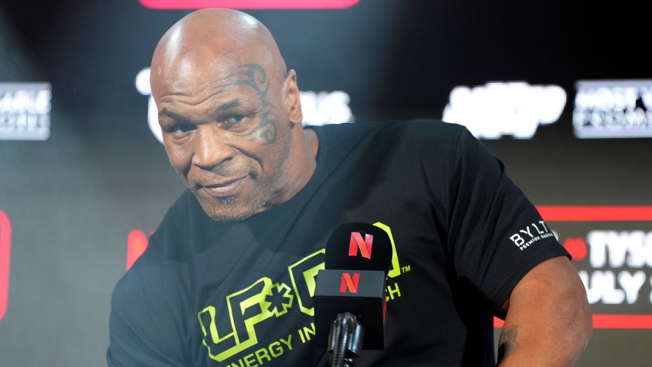 Betting public backing Mike Tyson in return vs. Jake Paul