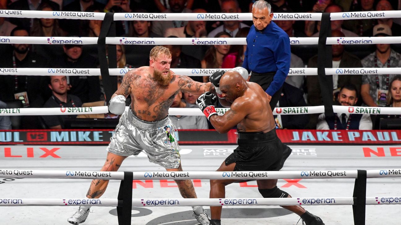 Boxing results: Jake Paul defeats Mike Tyson by decision