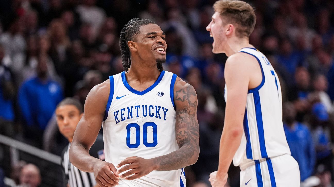 NCAA Men's Basketball Power Rankings: A new top 5 already