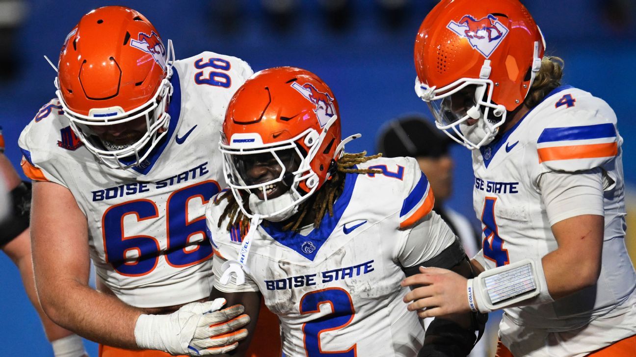 Boise State moves ahead of BYU and into CFP bye territory