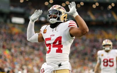 49ers' Fred Warner says he's playing with fractured bone in ankle