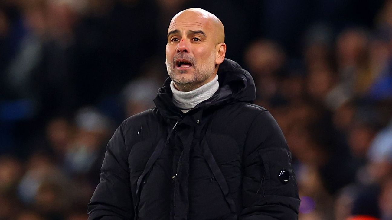 Pep Guardiola walks back self-harm remark after Man City draw