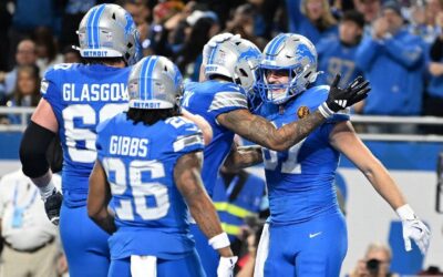 Lions' historic season continues with Thanksgiving win vs. Bears