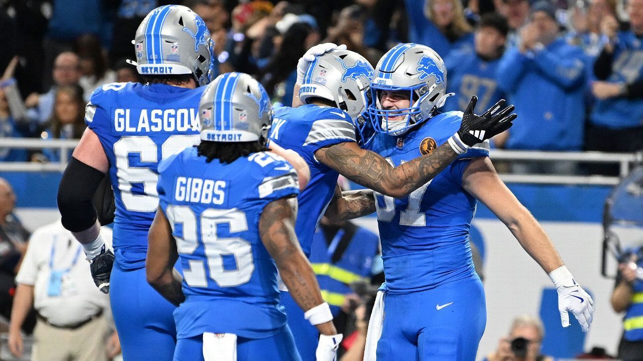 Lions' historic season continues with Thanksgiving win vs. Bears