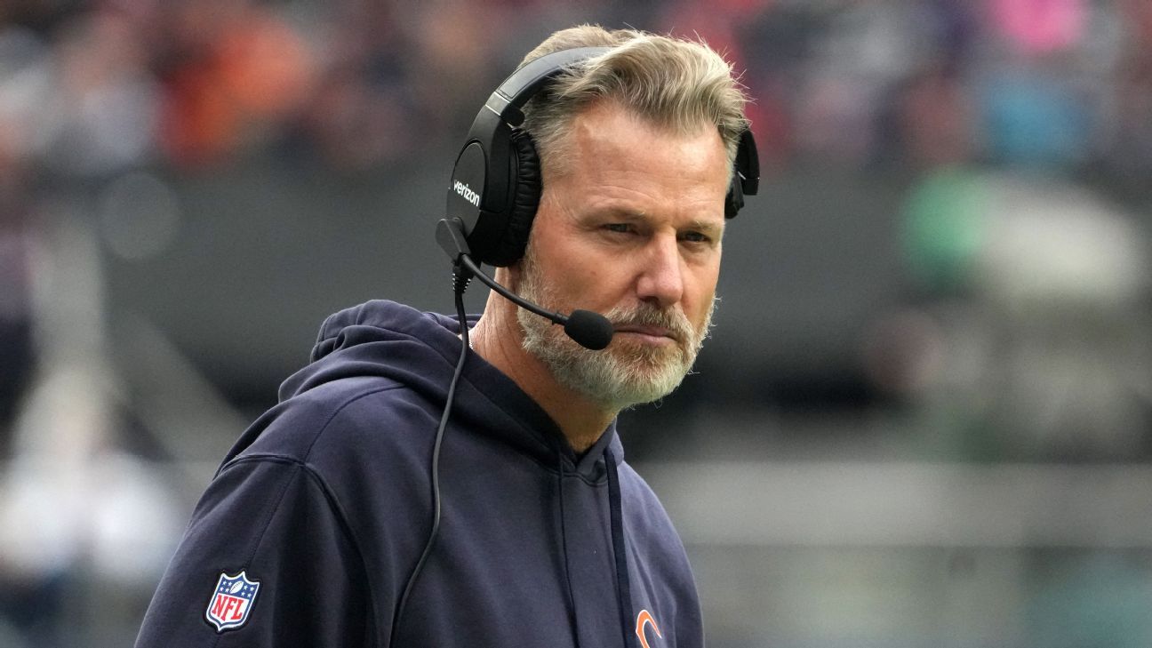 Sources -- Bears fire Eberflus after sixth straight loss